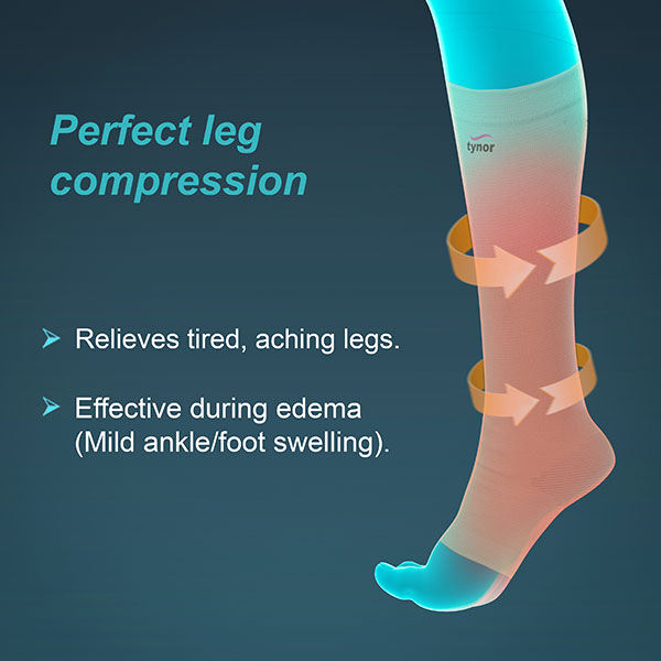 Tynor Medical Compression Stocking Below Knee Class2 - Sukham Healthcare