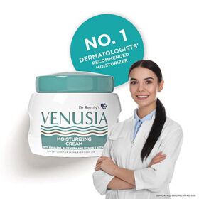 Venusia Moisturizing Cream is meant to provide nourishment and moisturization that your skin needs to stay healthy, soft and glowing forever