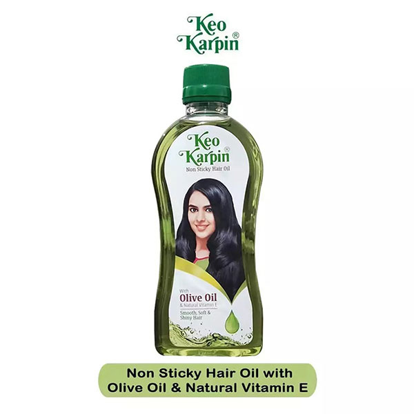 Keo karpin non sticky hair oil